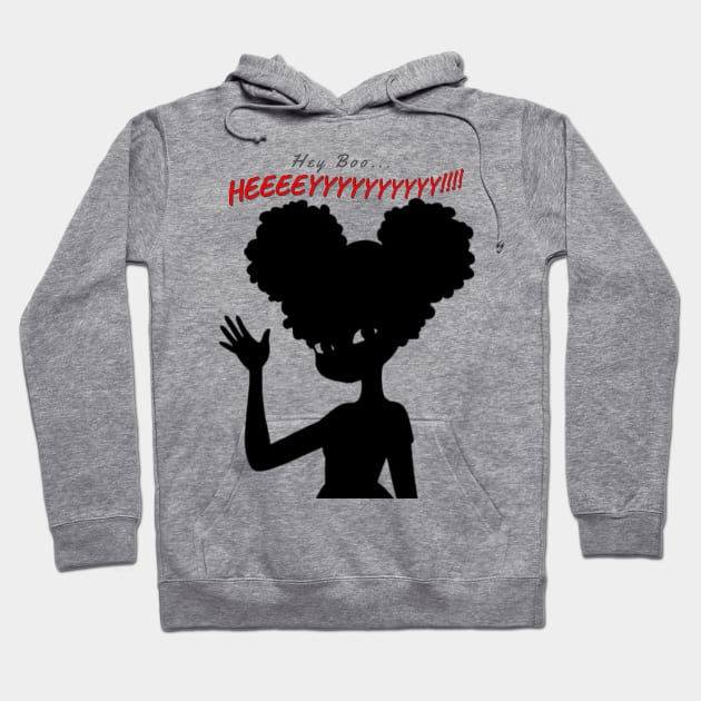 Hey Girl Hey - Silhouette Hoodie by F[_]CK A Designer